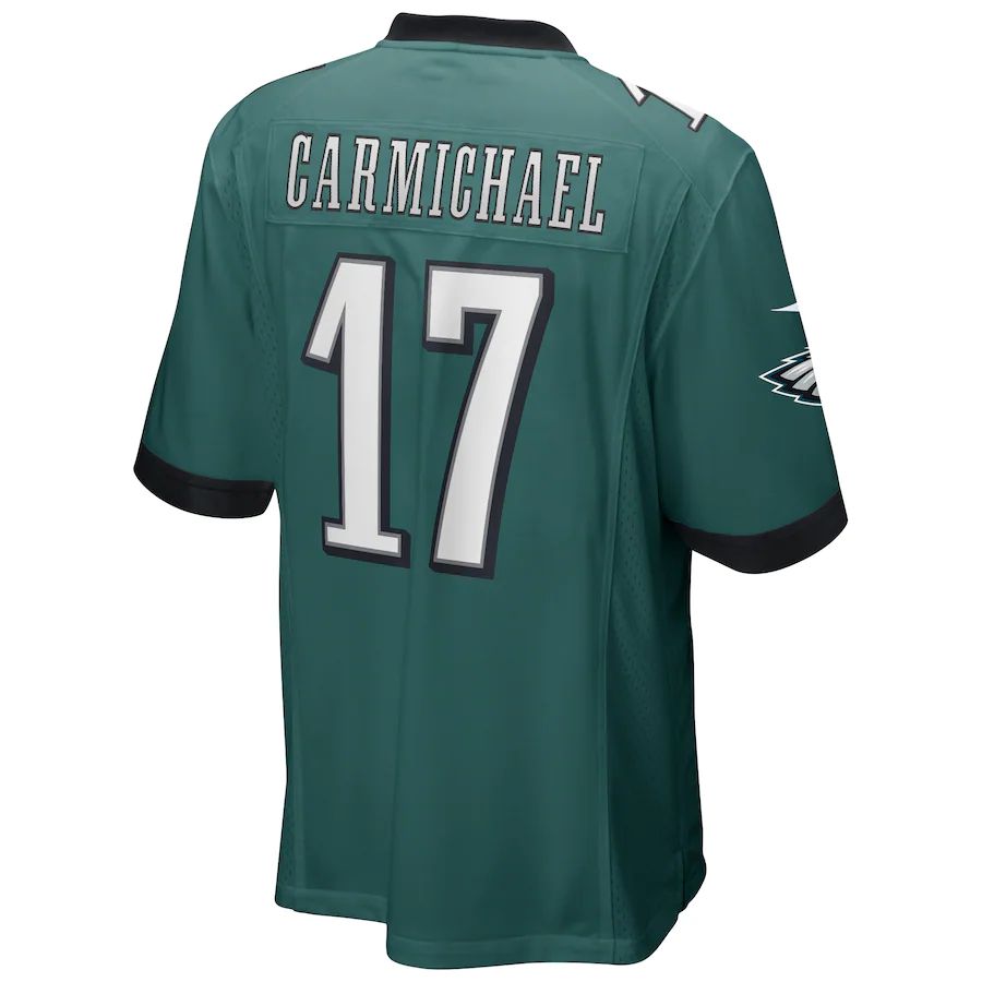 Philadelphia Eagles #17 Harold Carmichael Midnight Green Game Retired Player Jersey Stitched American Football Jerseys