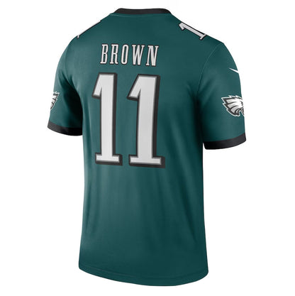 Philadelphia Eagles #11 A.J. Brown Legend Jersey - Midnight Green American Football Jersey