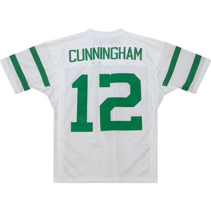 Philadelphia Eagles #12 Randall Cunningham 1994 Mitchell & Ness Authentic Throwback Retired Player Jersey - White Stitched American Football Jerseys