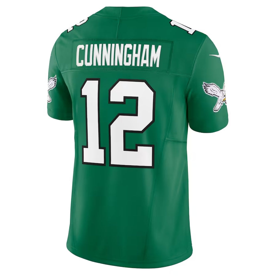 Philadelphia Eagles #12 Randall Cunningham Alternate Vapor F.U.S.E. Limited Jersey - Kelly Green American Football Jerseys