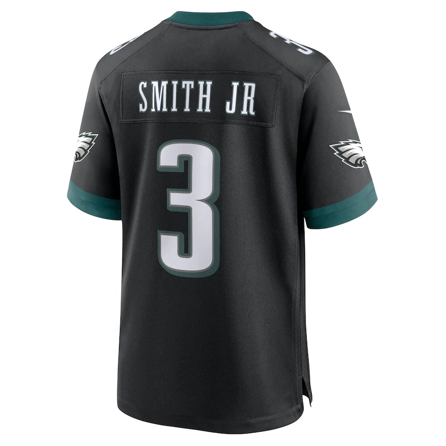 Philadelphia Eagles #3 Nolan Smith Alternate Game Jersey - Black American Football Jerseys