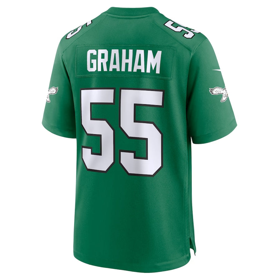 Philadelphia Eagles #55 Brandon Graham Alternate Game Jersey - Kelly Green American Football Jerseys