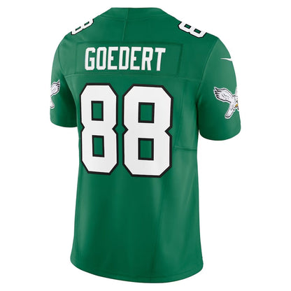 Philadelphia Eagles #88 Dallas Goedert Vapor F.U.S.E. Limited Jersey - Kelly Green American Football Jersey