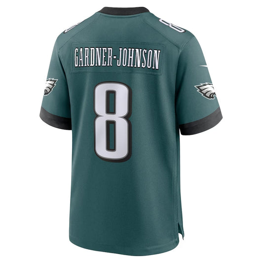 Philadelphia Eagles #8 Chauncey Gardner-Johnson Game Jersey - Midnight Green American Football Jerseys