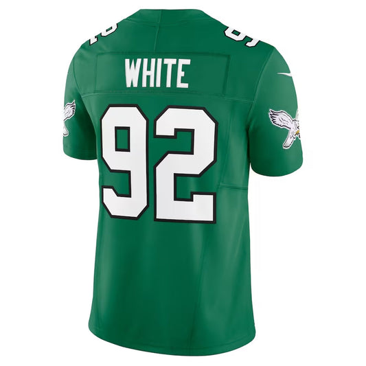 Philadelphia Eagles #92 Reggie White Alternate Vapor F.U.S.E. Limited Jersey - Kelly Green American Football Jerseys