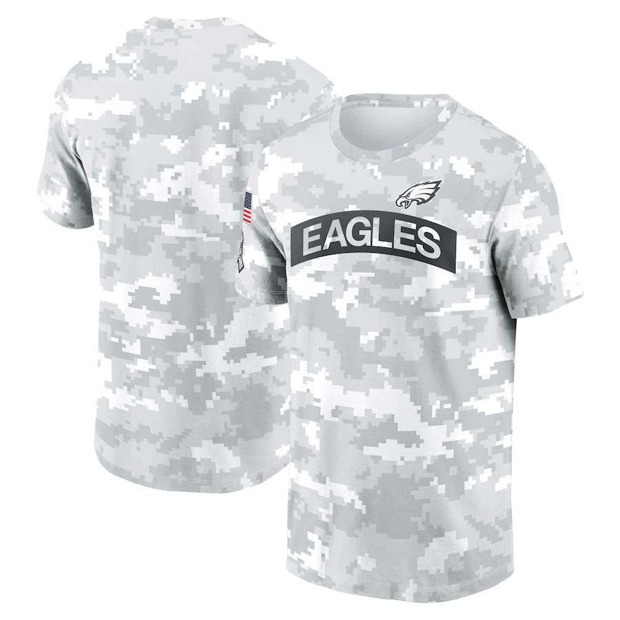 Philadelphia Eagles 2024 Salute To Service Club Pullover T-Shirt Birthday and Christmas gifts Stitched American Football Jerseys