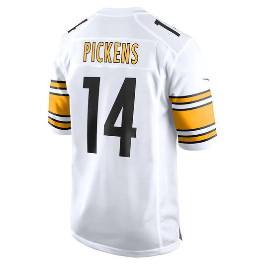 Pittsburgh Steelers #14 George Pickens White Game Player Jersey Stitched American Football Jerseys