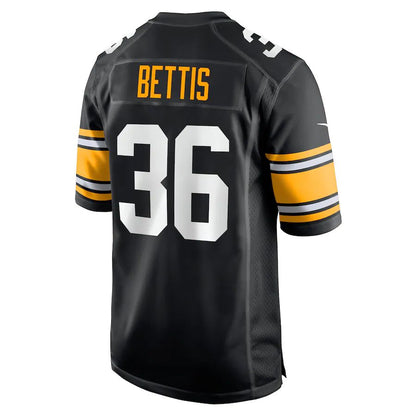 Pittsburgh Steelers #36 Jerome Bettis  Black Retired Player Jersey Stitched American Football Jerseys