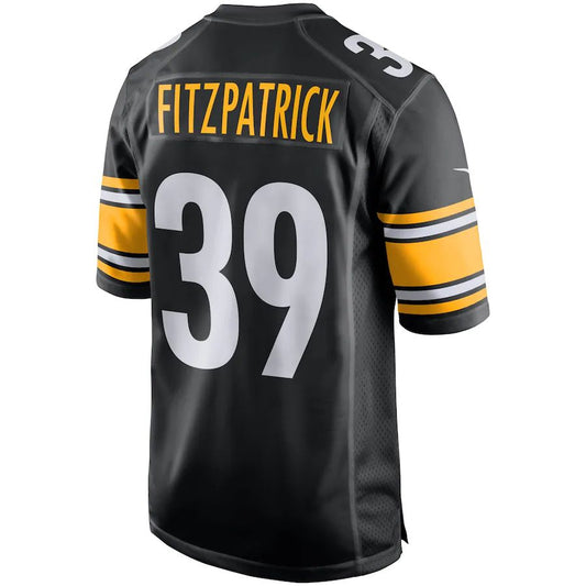 Pittsburgh Steelers #39 Minkah Fitzpatrick Black Player Game Jersey Stitched American Football Jerseys