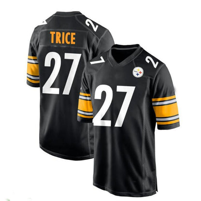 Pittsburgh Steelers #27 Cory Trice Game Player Jersey - Black Stitched American Football Jerseys