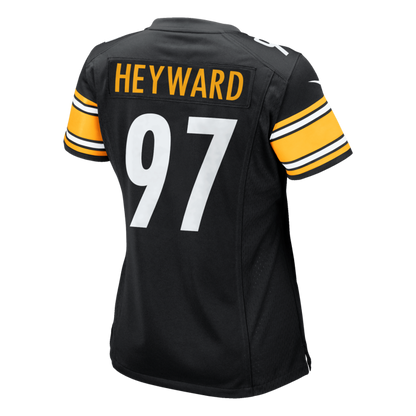 Pittsburgh Steelers #97 Cam Heyward Black Game Player Jersey Stitched American Football Jerseys