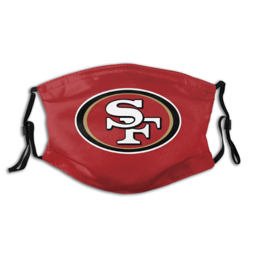 Stitched American San Francisco 49ers #7 Colin Kaepernick Personalize Design Face Mask