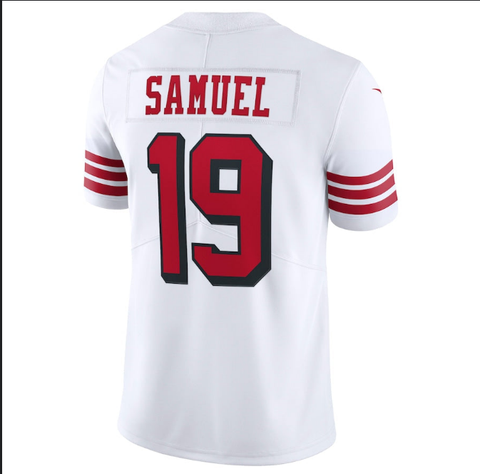 2022 San Francisco 49ers #19 Deebo Samuel Red Stitched American Football Jerseys