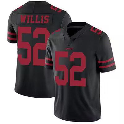 San Francisco 49ers #52 Patrick Willis Black Alternate Stitched Vapor Untouchable Limited Jersey