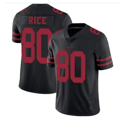 San Francisco 49ers #80 Jerry Rice Alternate Vapor Untouchable Limited Black Stitched American Football Jersey