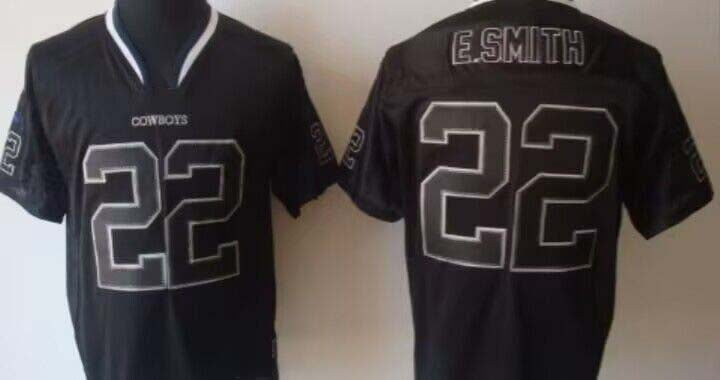 Dallas Cowboys #22 Emmitt Smith Navy Limited Jersey Stitched American Football Jerseys