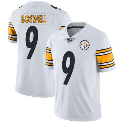 Pittsburgh Steelers #9 Chris Boswell White Men Women Youth 100th Sport Jerseys Football Jerseys