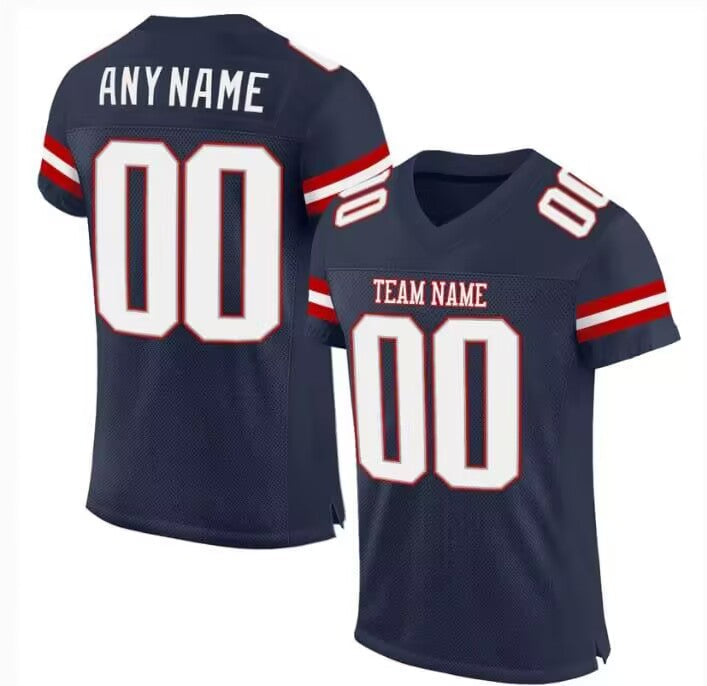 Custom New England Patriots Navy Vapor Elite Stitched American Football Jerseys