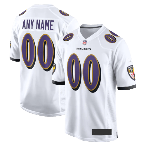 Baltimore Ravens White Jersey