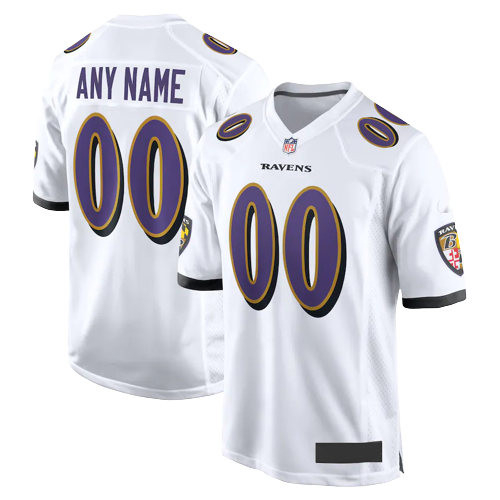 Baltimore Ravens White Jersey