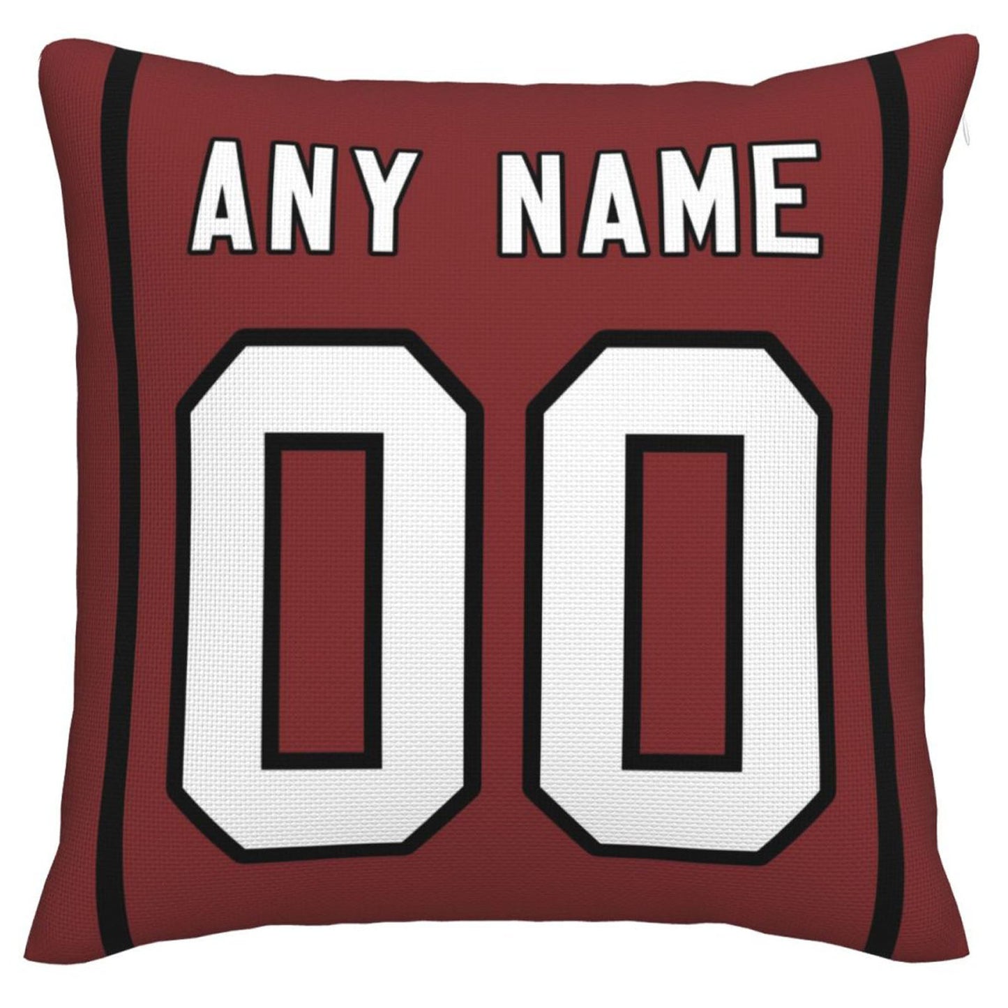 Custom Arizona Cardinals Pillow Decorative Throw Pillow Case - Print Personalized Football Team Fans Name & Number Birthday Gift Football Pillows