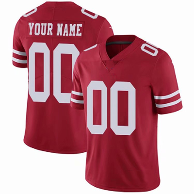 Custom San Francisco 49ers Black Stitched American Football Jerseys