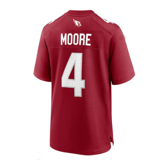 Arizona Cardinal #4 Rondale Moore Game Player Jersey - Cardinal Stitched American Football Jerseys