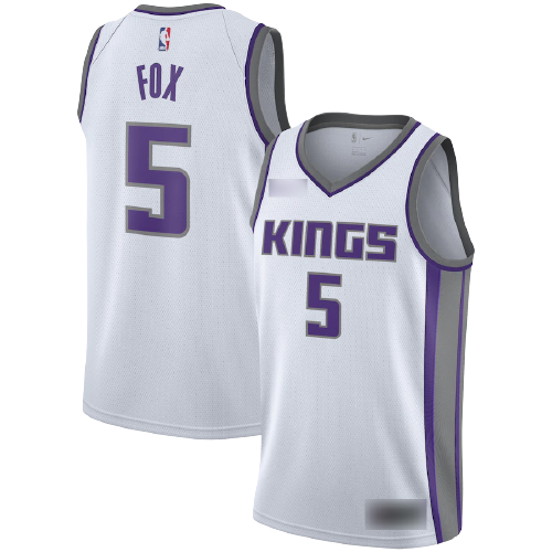 Sacramento Kings White Association Edition Jersey