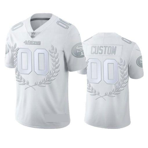 San Francisco 49ers Platinum White Team Jersey