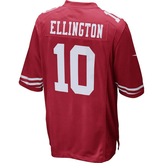 San Francisco 49ers #10 Bruce Ellington Scarlet Game Jersey Stitched American Football Jerseys