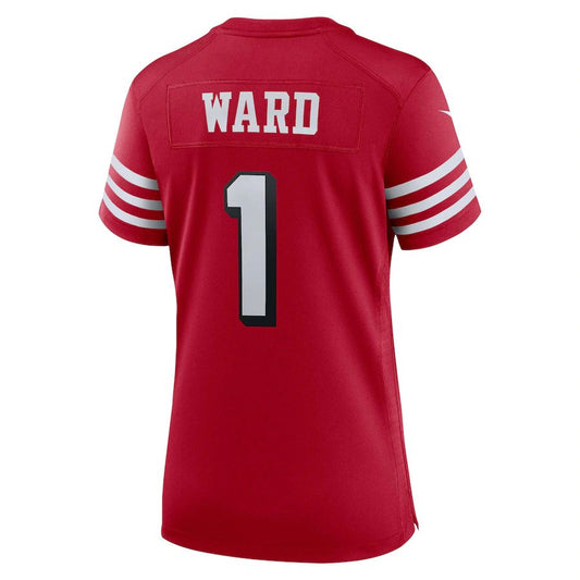 San Francisco 49ers #1 Jimmie Ward Scarlet Alternate Game Jersey Stitched American Football Jerseys