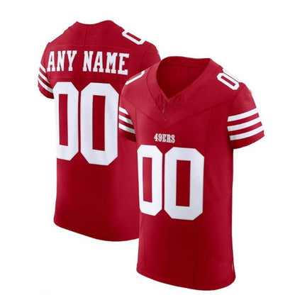 Custom San Francisco 49ers Scarlet Vapor F.U.S.E. Elite Jersey Stitched American Football Jerseys