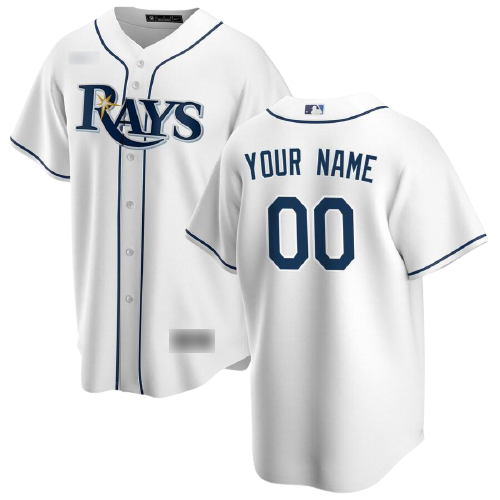 Tampa Bay Rays White Home Team Jersey