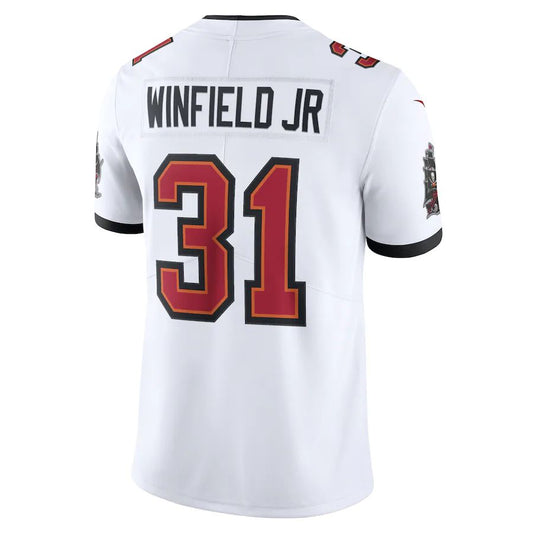 TB.Buccaneers #31 Antoine Winfield Jr.  White Vapor Limited Player Jersey Stitched American Football Jerseys