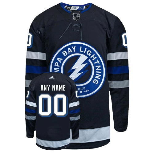 Tampa Bay Lightning Black Alternate Team Jersey