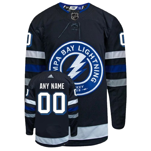 Tampa Bay Lightning Black Alternate Team Jersey