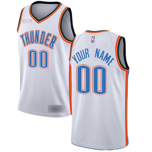 Oklahoma City Thunder White Team Jersey