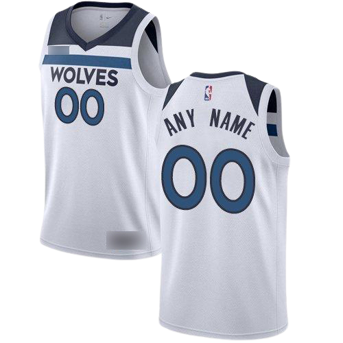 Minnesota Timberwolves White Team Jersey