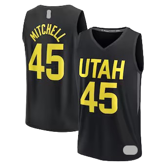 Utah Jazz Black Team Jersey