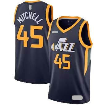 Utah Jazz Navy Blue Team Jersey