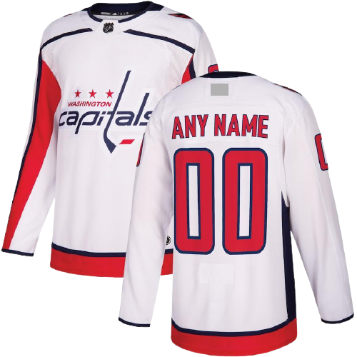 Washington Capitals Away White Team Jersey