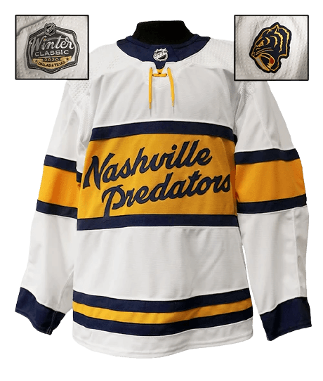 Nashville Predators Winter Classic Team Jersey