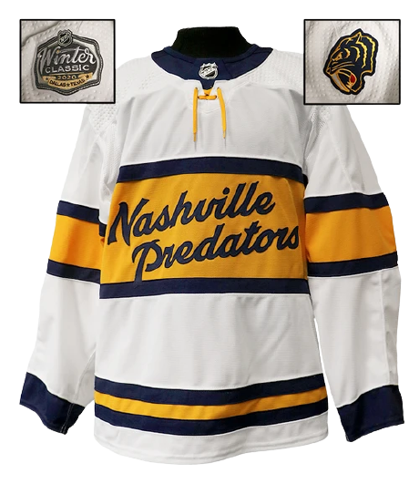 Nashville Predators Winter Classic Team Jersey