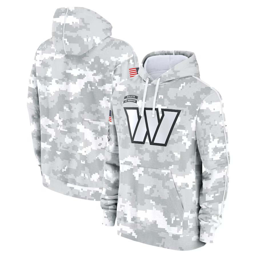 W.Commanders 2024 Salute To Service Club Pullover Hoodie Cheap sale Birthday and Christmas gifts Stitched American Football Jerseys