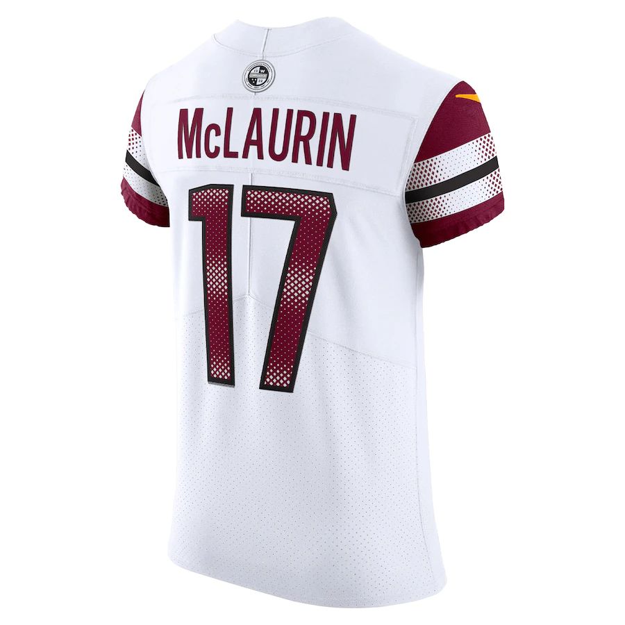 W.Commanders #17 Terry McLaurin  White Vapor Elite Jersey Stitched American Football Jerseys