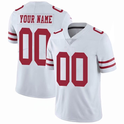 Custom San Francisco 49ers Black Stitched American Football Jerseys