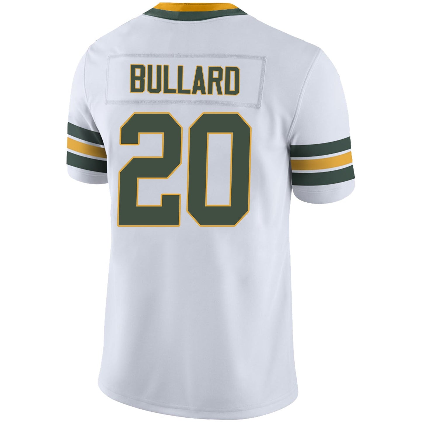 Green Bay PackersPackers #20 Bullard White Game Jersey Stitched American Football Jerseys