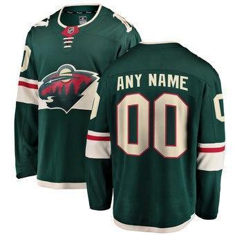 Minnesota Wild Home Green Team Jersey