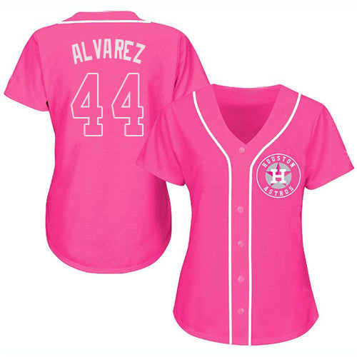 Baseball Jersey Houston Astros Yordan alvarez Pink Fashion Stitched Jerseys