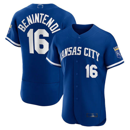 Kansas City Royals #16 Andrew Benintendi Royal 2022 Alternate Authentic Player Jersey Baseball Jerseys